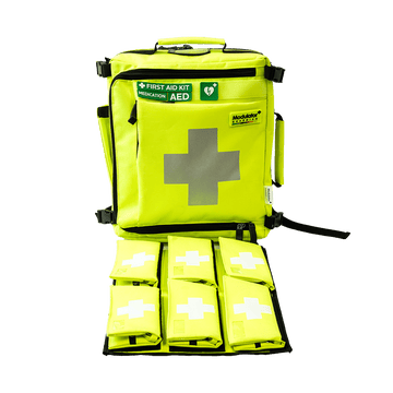 AEROKIT Modulator First Aid Kit Backpack w/ Allergy Medication Board