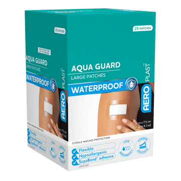AquaGuard Large Patch 7.5 x 5cm Box/25