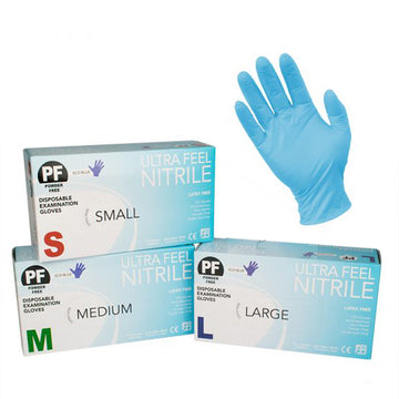 EXAMINATION GLOVES - NITRILE ULTRA FEEL